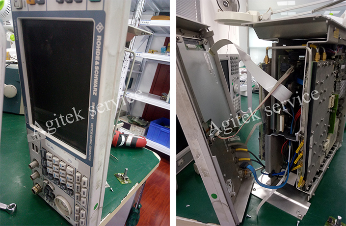 信號(hào)源維修案例——R&S羅德與施瓦茨SMBV100A閃屏維修