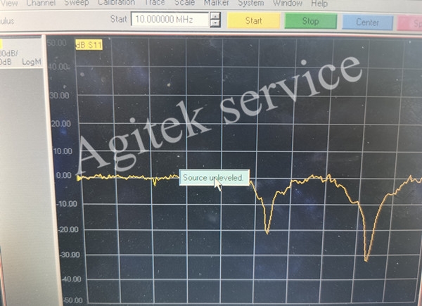 網(wǎng)絡(luò)分析儀維修案例——N5230A開機(jī)報(bào)錯(cuò)unlevel故障