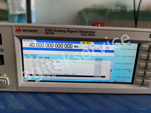 是德信號(hào)源維修案例分享——N5173B維修(圖2)