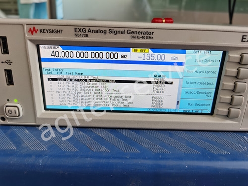 是德信號(hào)源維修案例分享——N5173B維修