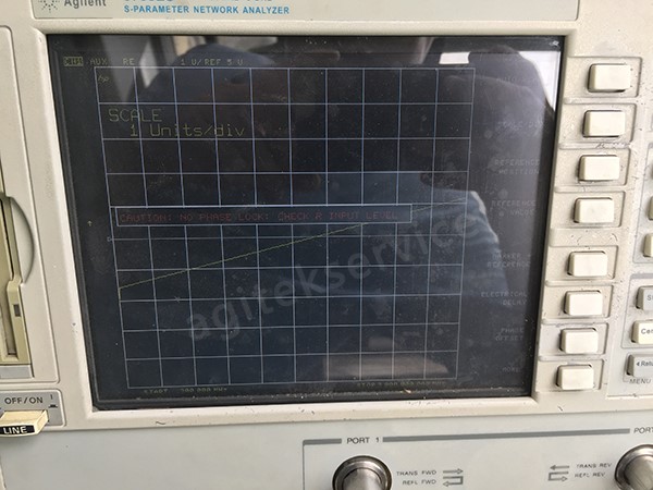 安捷倫網(wǎng)絡(luò)分析儀維修案例——S相位失鎖維修