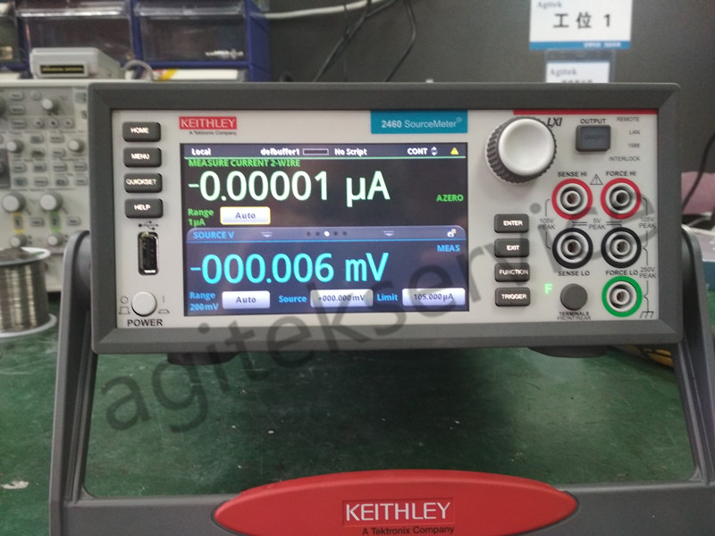 Agitek安泰測試維修吉時利2460數字源表案例分享(圖3)