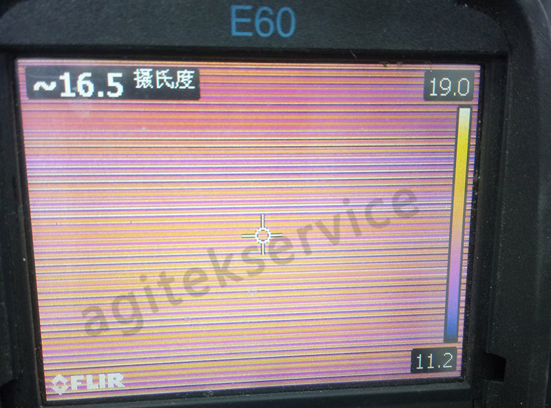 Agitek安泰測試維修北京某企業菲力爾FLIR E60熱像儀案例分享