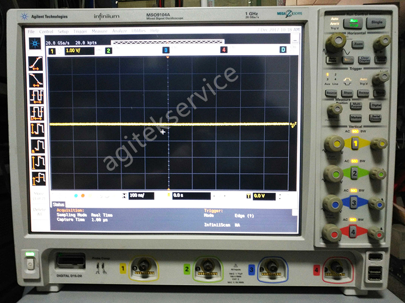 安泰測試維修是德科技MSO9104A示波器案例分享(圖4)