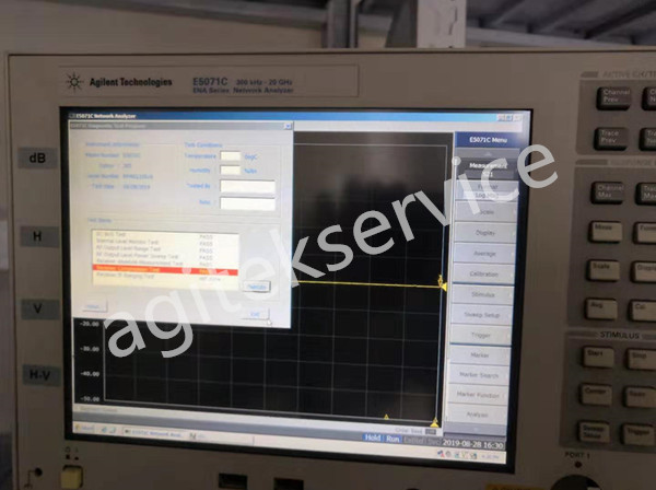 四川某研究所是德科技網(wǎng)絡(luò)分析儀E5071C維修案例分享-Agitek(圖5)