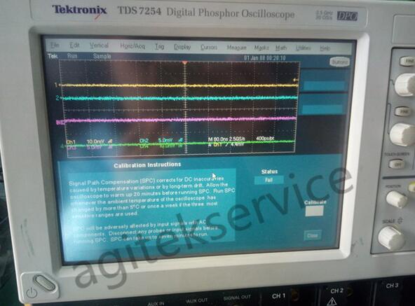 泰克示波器TDS7254觸發故障維修案例分享-Agitek(圖3)