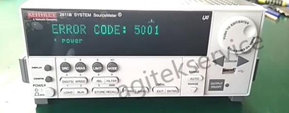 吉時利源表2611B維修案例分享——Agitek(圖1)