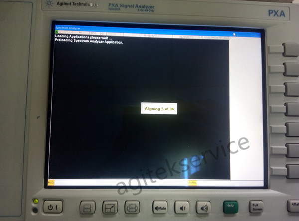 Agitek維修西安某高校安捷倫頻譜分析儀N9030A案例分享(圖2)