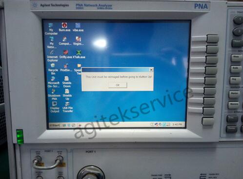 安泰測(cè)試維修山東某高校安捷倫E8362C網(wǎng)絡(luò)分析儀案例