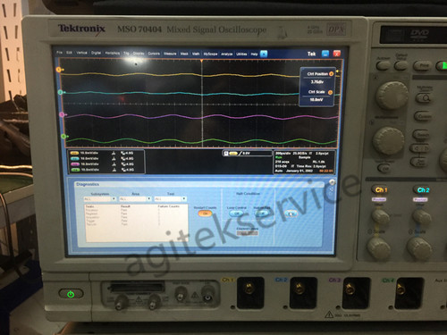 安泰測試維修廈門某高校MSO70404泰克示波器案例(圖2)