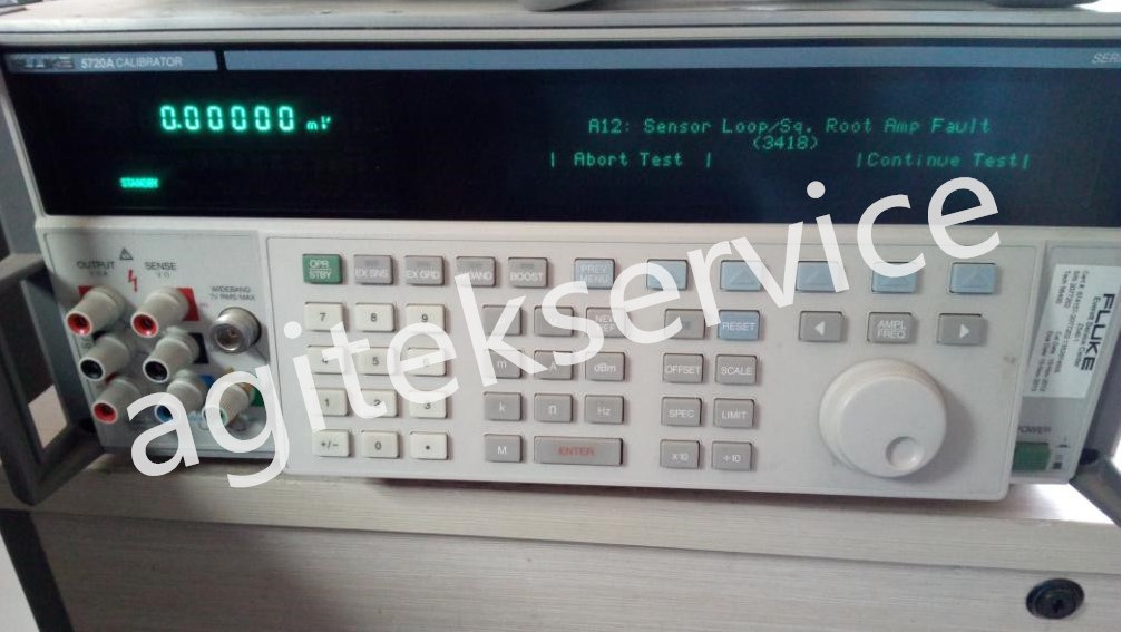 西安福祿克代理商分享Fluke 5720A多功能校準(zhǔn)器維修案例(圖1)