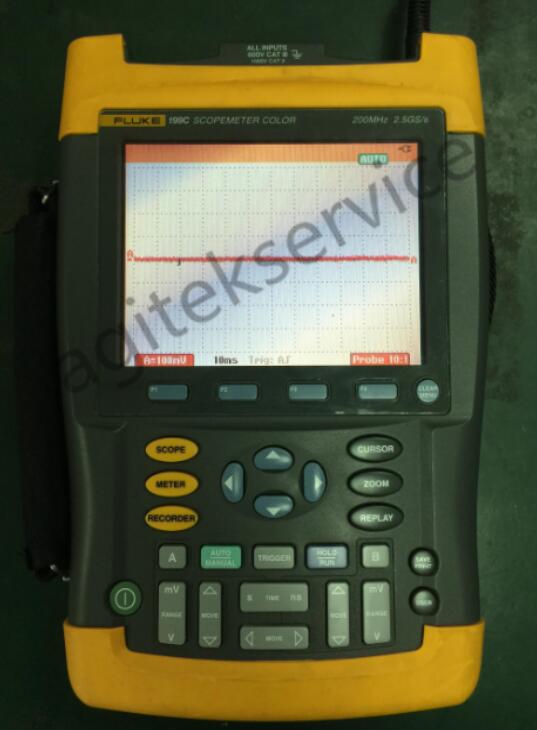 北京某科技公司Fluke199C示波表維修案例(圖3)