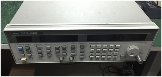 航天某所安捷倫83752B掃頻源維修案例