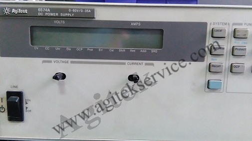 安捷倫6574A可編程直流電源維修案例(圖1)