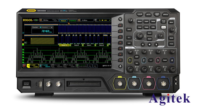 國產示波器之普源MSO5000系列數字示波器-集7種儀器于一身