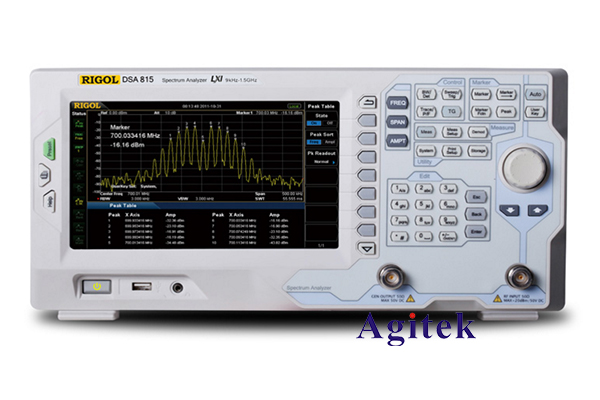 普源DSA815頻譜分析儀如何校準？