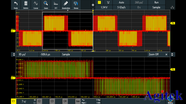 羅德與施瓦茨示波器在分析脈沖寬度調制信號的應用(圖1)