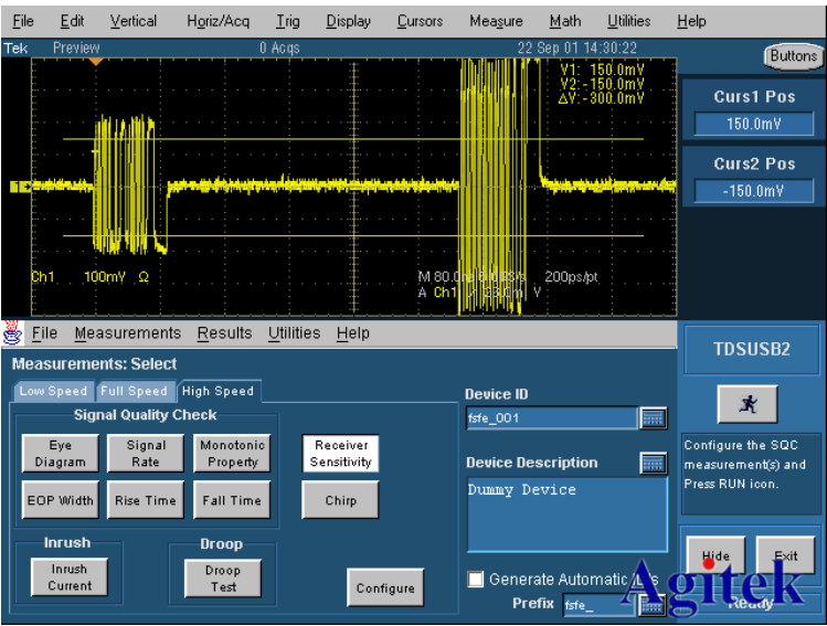 泰克示波器在USB2.0一致性測試的應(yīng)用(圖3)