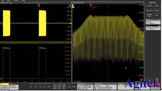 泰克示波器MSO64應用篇之時頻多域信號頻譜諧波分析(圖3)