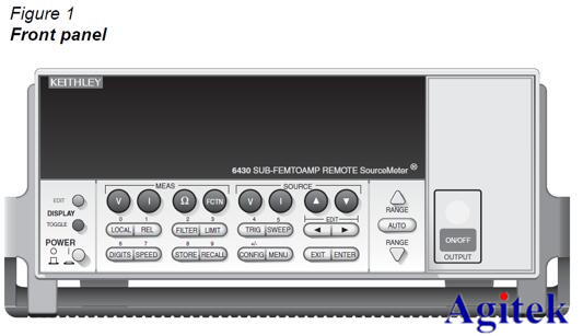吉時利源表Keithley6430在IV測試及輸出電阻測量應用的介紹(圖1)