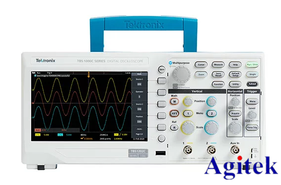教師必選示波器 - 全新泰克示波器TBS1000C