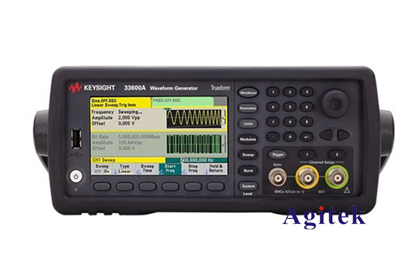 是德（原安捷倫）33622A任意波形發生器操作指南