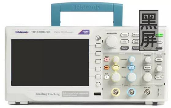 泰克示波器出現黑屏，該如何解決？(圖1)