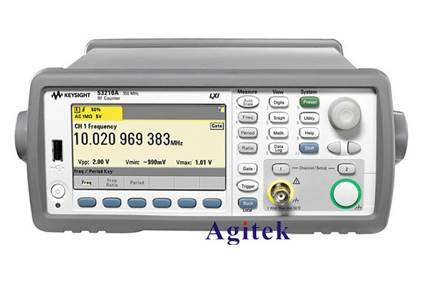 53210A頻率計(jì)測(cè)試波形如何設(shè)置？
