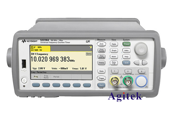 是德科技53220A通用頻率計數器怎么用？(圖1)