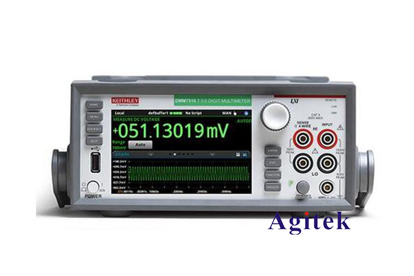 吉時利DMM7510數字萬用表如何測直流電壓？(圖1)