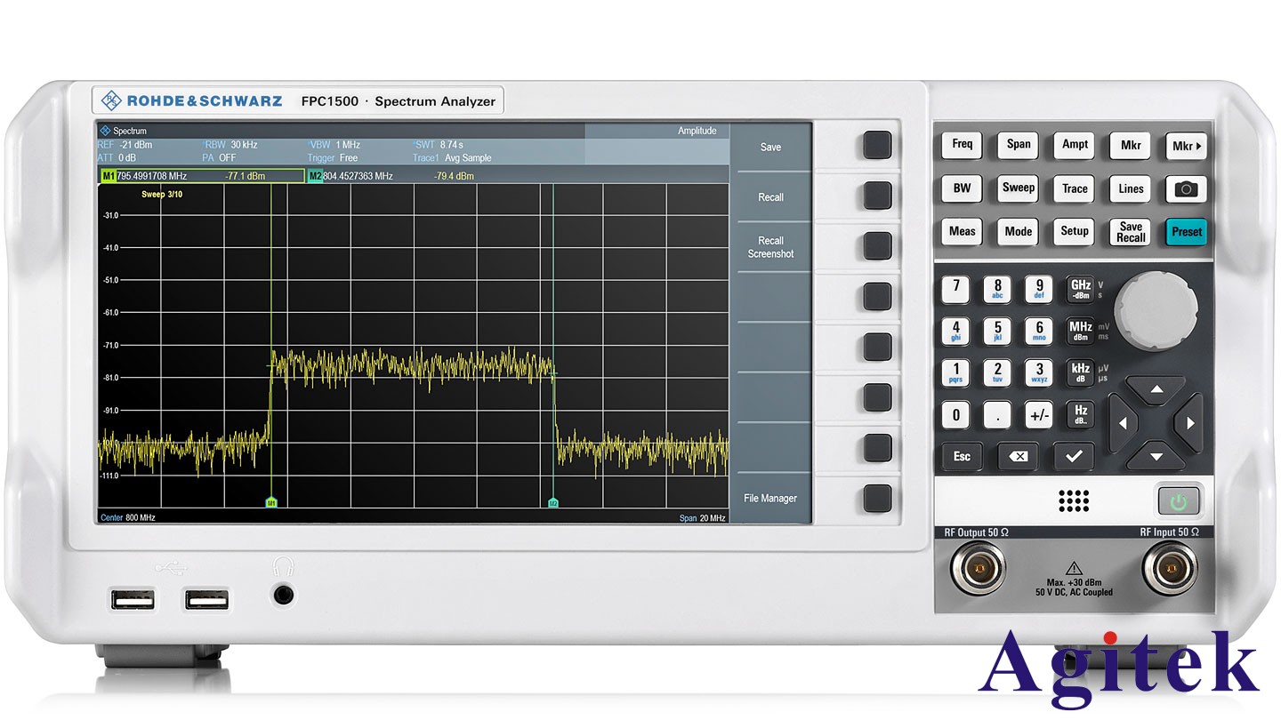 頻譜分析儀應用于新能源汽車電機輸出信號分析