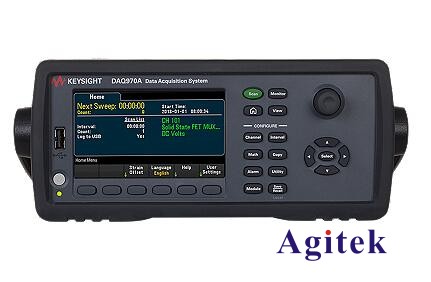 是德daq970A怎么導出數據？