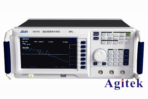 SA3102超低頻頻響頻譜分析儀的應用