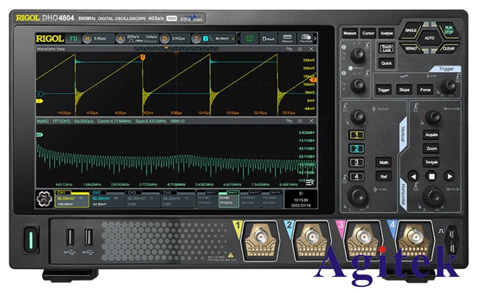 去除普源示波器波形毛刺的方法(圖1)