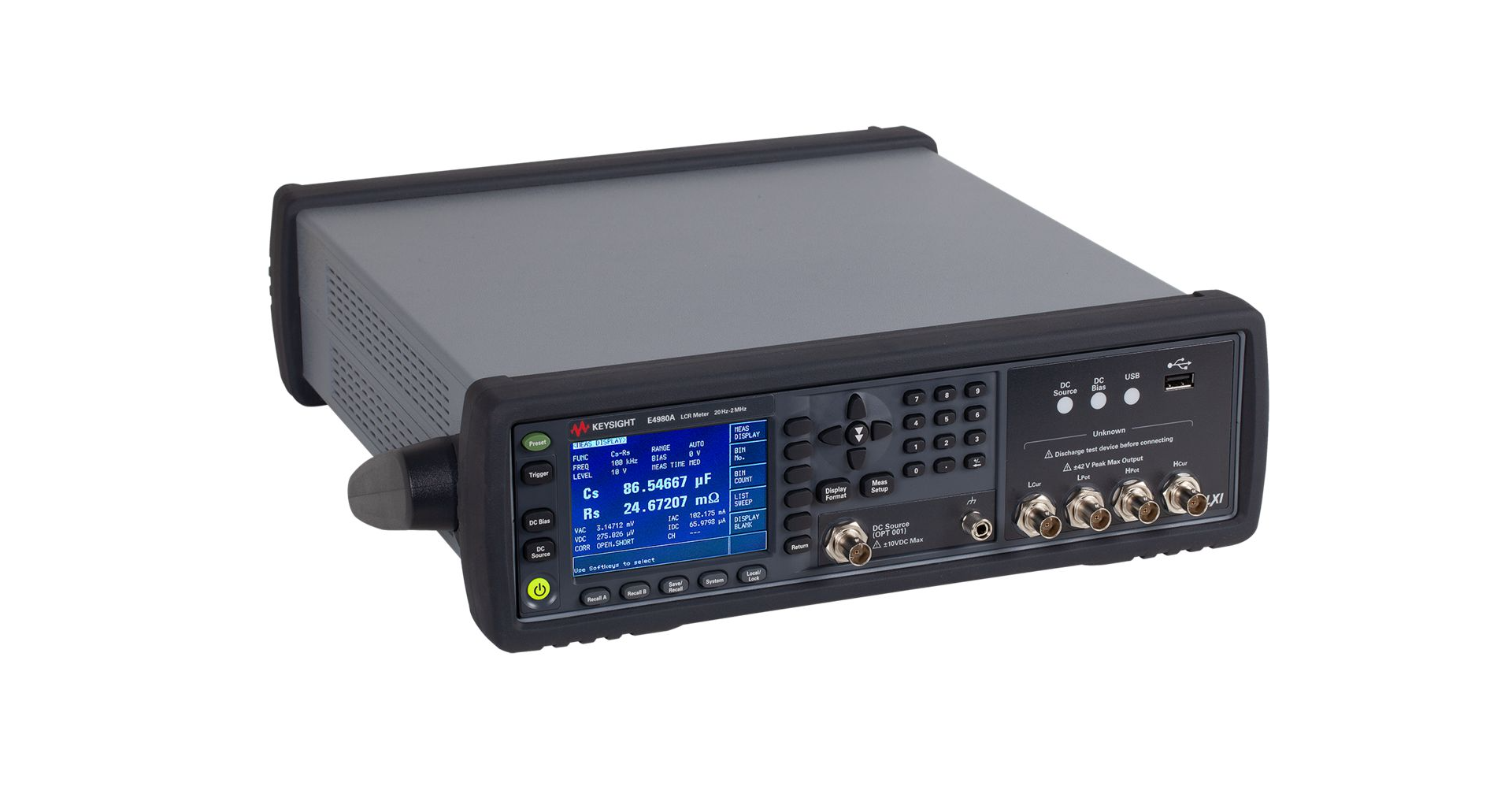 LCR測試儀功能及參數介紹,你都了解嗎?(圖1)