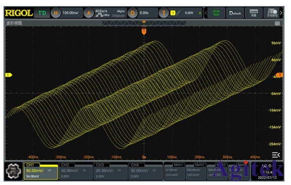 普源示波器DHO系列，凝時獲取模式應用指南
