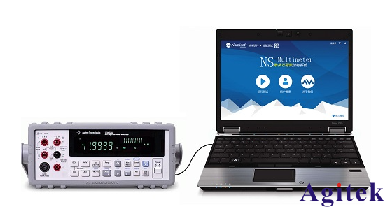 臺式數字萬用表手動測電壓VS萬用表軟件測試(圖4)